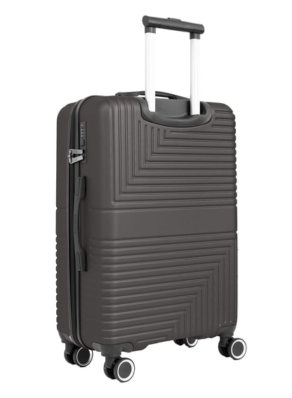 Strato Lightweight ABS Hard Side 8 Spinner Wheels Luggage checked-in Trolley Bag with Lock 24 inch PARAJOHN SAUDI ARABIA