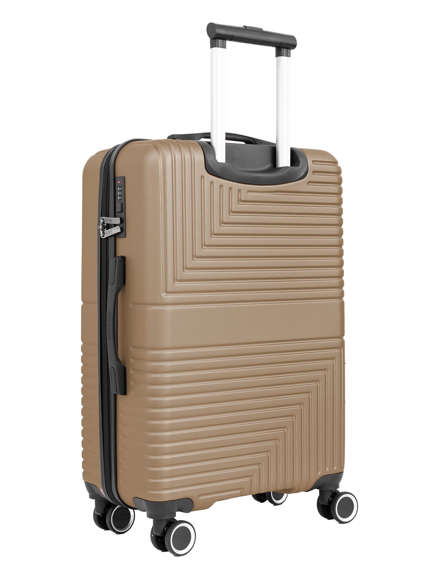 Strato Lightweight ABS Hard Side 8 Spinner Wheels Luggage checked-in Trolley Bag with Lock 24 inch PARAJOHN SAUDI ARABIA