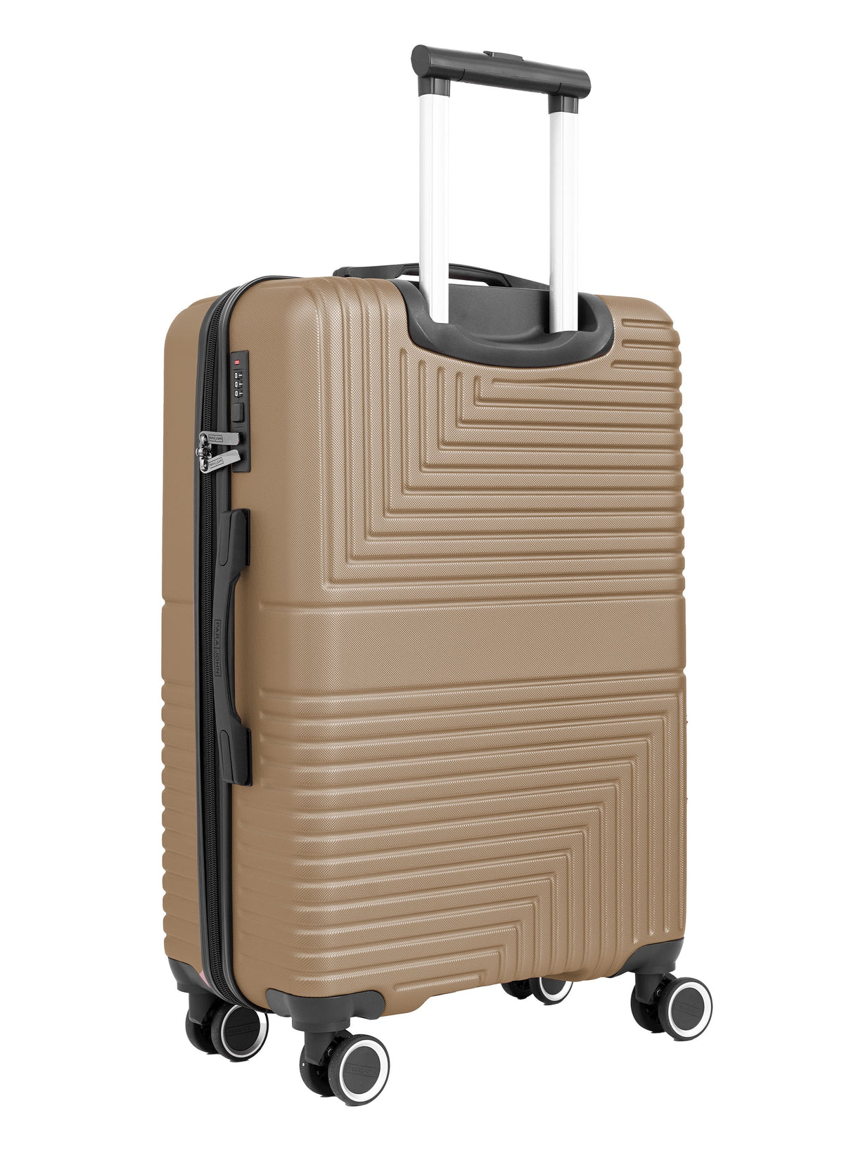Strato Lightweight ABS Hard Side 8 Spinner Wheels Luggage checked-in Trolley Bag with Lock 24 inch PARAJOHN SAUDI ARABIA