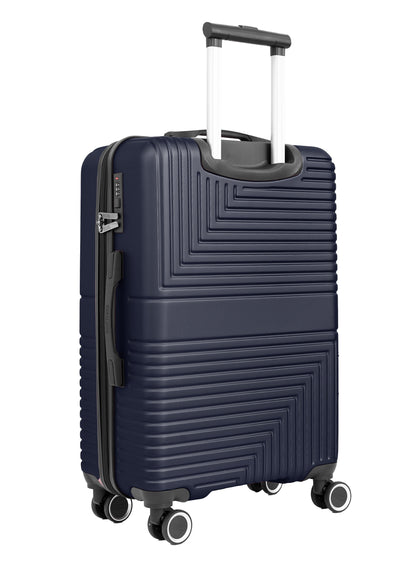 Strato Lightweight ABS Hard Side 8 Spinner Wheels Luggage checked-in Trolley Bag with Lock 24 inch PARAJOHN SAUDI ARABIA