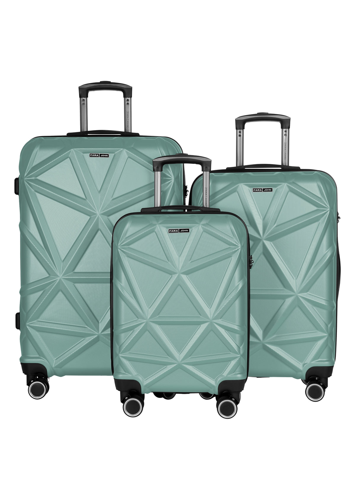 Matrix 3-Piece Luggage Set | 8-Wheel ABS Trolley | Parajohn KSA ...
