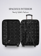 Matrix 24-Inch Medium ABS Hard Case Checked-In Luggage Trolley Bag with 8 Spinner Wheels and Lock PARAJOHN KSA
