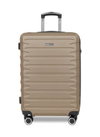AeroShield Lightweight ABS Hard Side 8 Wheels Spinner Luggage Cabin Trolley Bag with Lock 20 Inch PARA JOHN