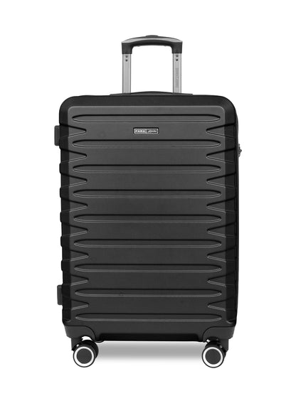 AeroShield Lightweight ABS Hard Side 8 Wheels Spinner Luggage checked in Trolley Bag with Lock 28 Inch PARA JOHN