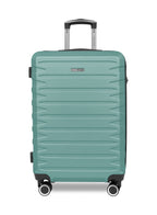 AeroShield Lightweight ABS Hard Side 8 Wheels Spinner Luggage Cabin Trolley Bag with Lock 20 Inch PARA JOHN