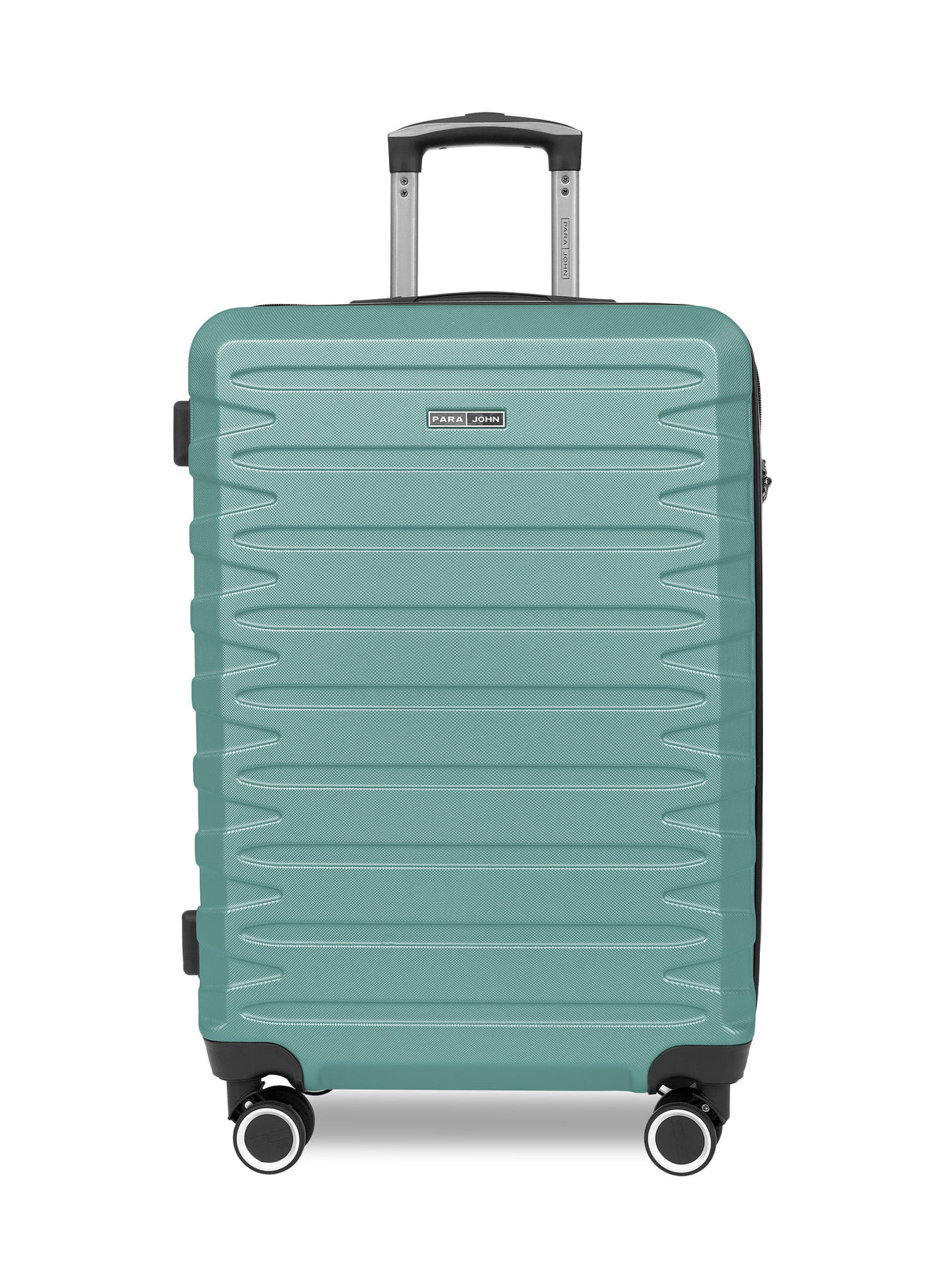 AeroShield Lightweight ABS Hard Side 8 Wheels Spinner Luggage Cabin Trolley Bag with Lock 20 Inch PARA JOHN