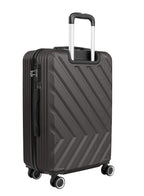 Chevron 20-Inch Cabin-Size (Small) ABS Hard Case Luggage Trolley Bag with 4 Spinner Wheels and Lock PARA JOHN