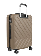 Chevron 20-Inch Cabin-Size (Small) ABS Hard Case Luggage Trolley Bag with 4 Spinner Wheels and Lock PARA JOHN