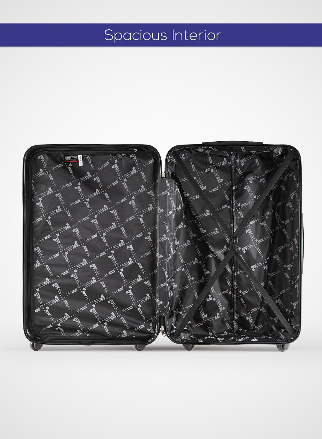 Aurora Cabin-Size Small (20-Inch) ABS Hard Case Luggage Trolley Bag with 4 Spinner Wheels and Lock PARAJOHN SAUDI ARABIA