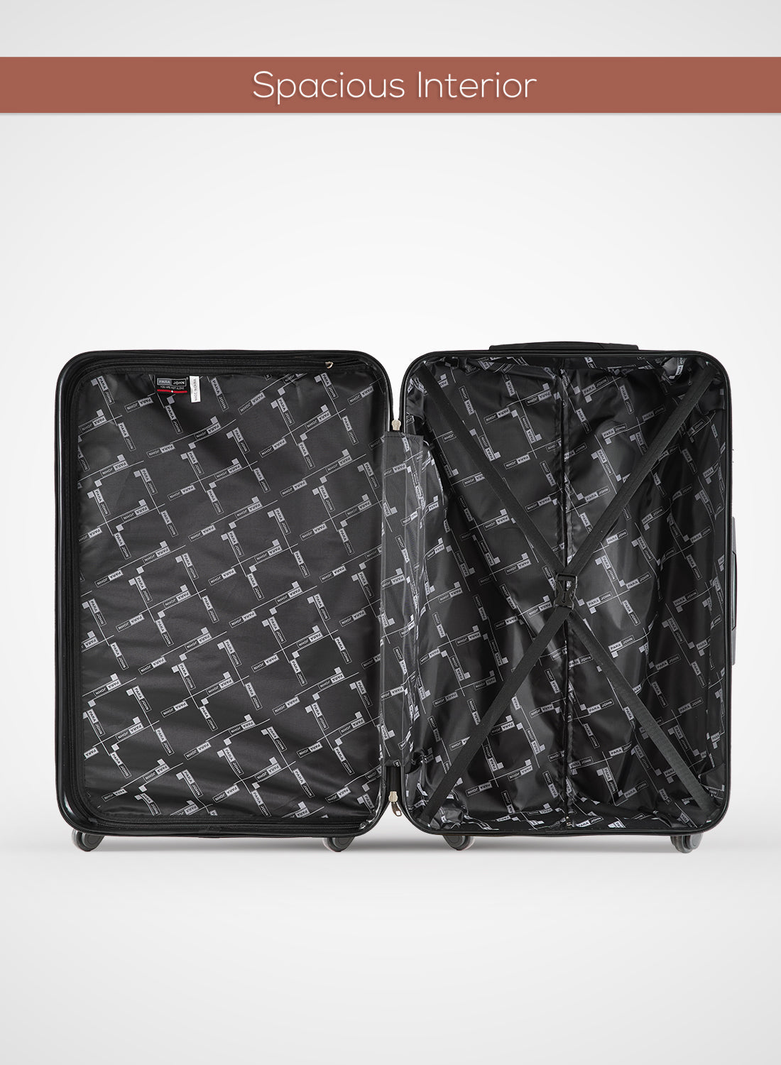 Aurora Cabin-Size Small (20-Inch) ABS Hard Case Luggage Trolley Bag with 4 Spinner Wheels and Lock PARAJOHN SAUDI ARABIA