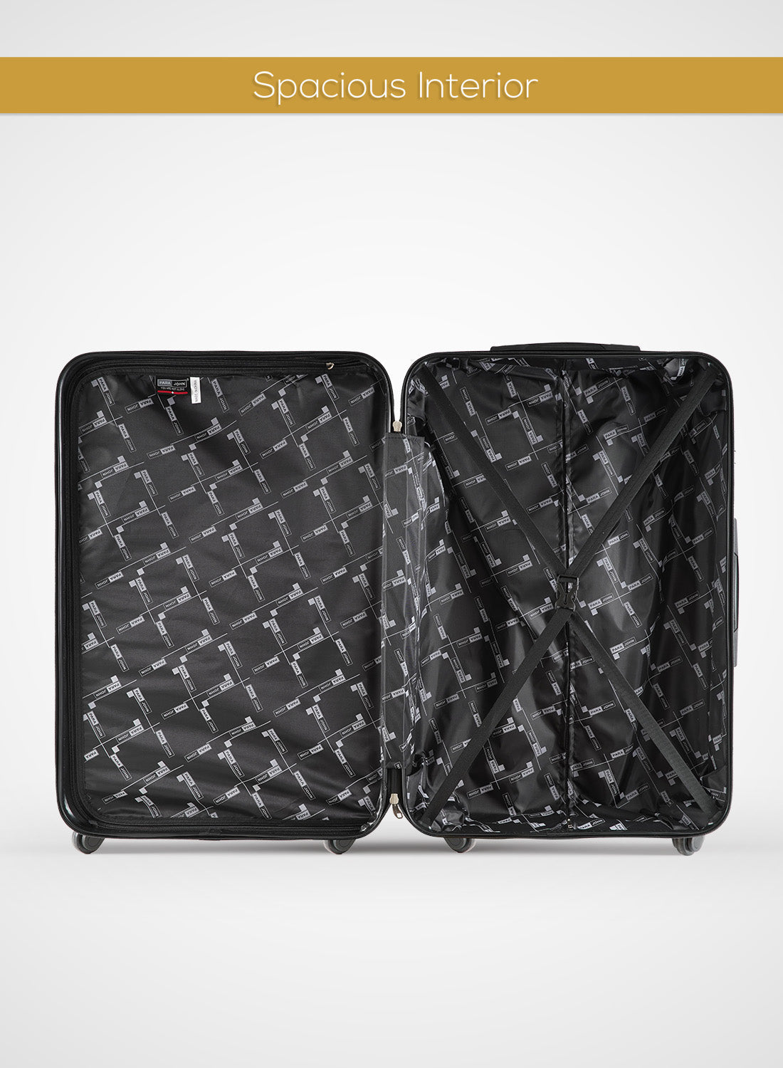 Aurora Cabin-Size Small (20-Inch) ABS Hard Case Luggage Trolley Bag with 4 Spinner Wheels and Lock PARAJOHN SAUDI ARABIA