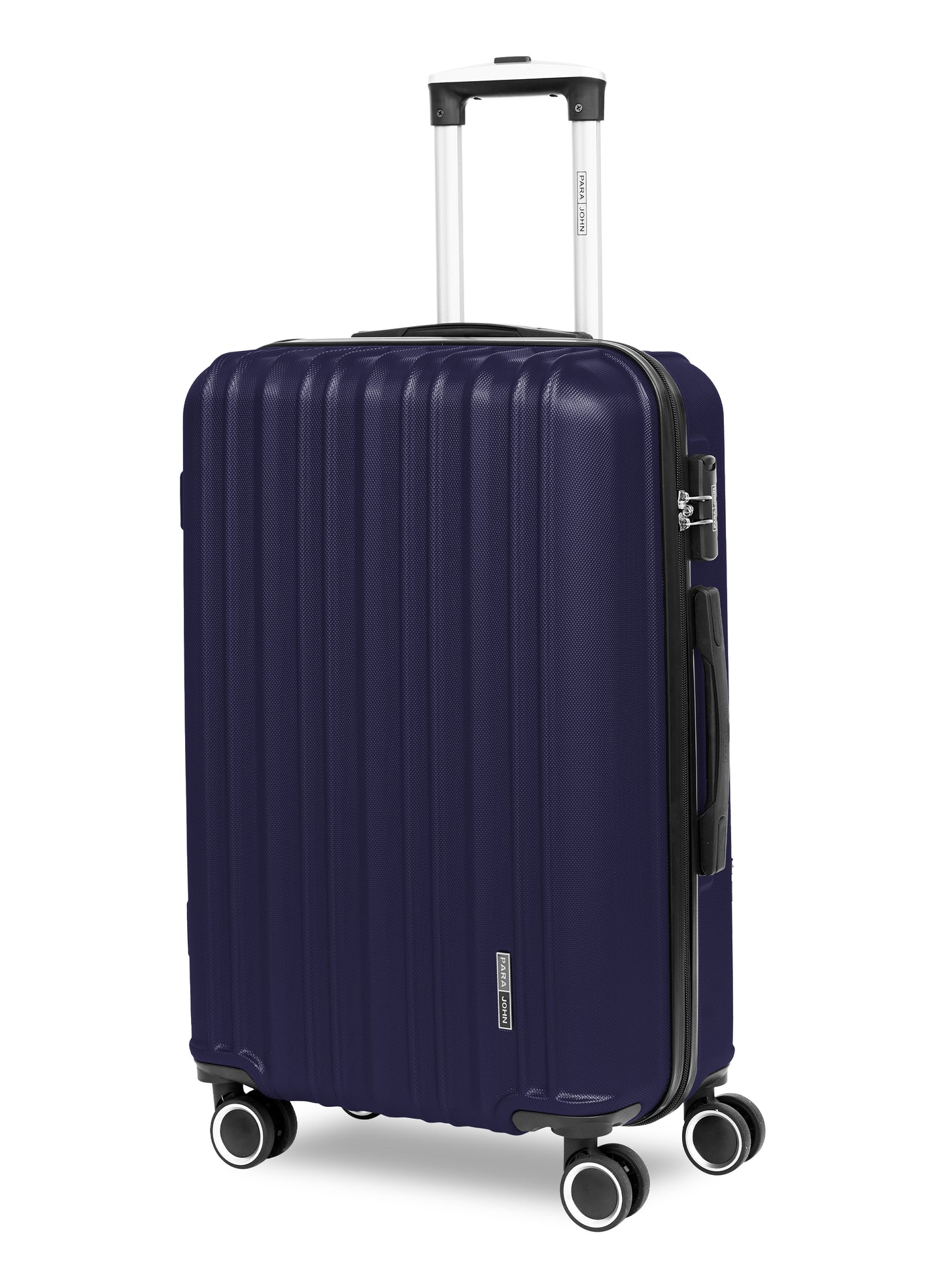 Para John Set of 3 ABS Hard Case Luggage Trolley Bag with 8 Spinner Wheels & Lock – (Small, Medium & Large) PARAJOHN UAE