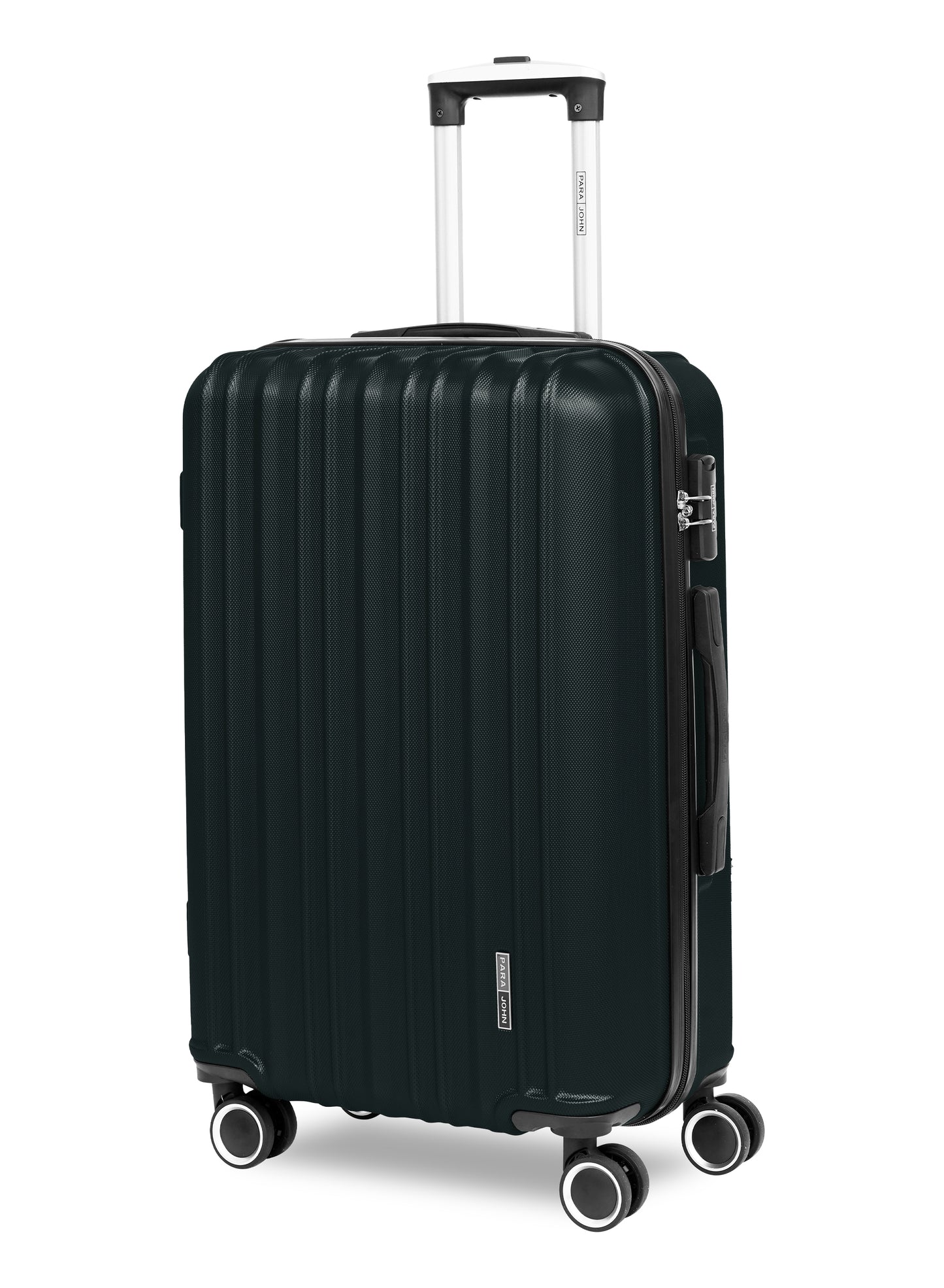 Para John Set of 3 ABS Hard Case Luggage Trolley Bag with 8 Spinner Wheels & Lock – (Small, Medium & Large) PARAJOHN UAE