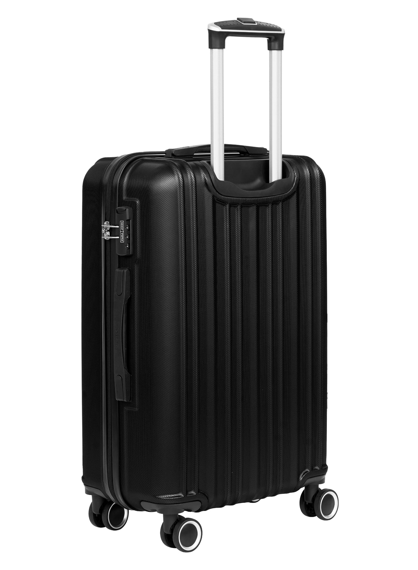 Para John Set of 3 ABS Hard Case Luggage Trolley Bag with 8 Spinner Wheels & Lock – (Small, Medium & Large) PARAJOHN UAE
