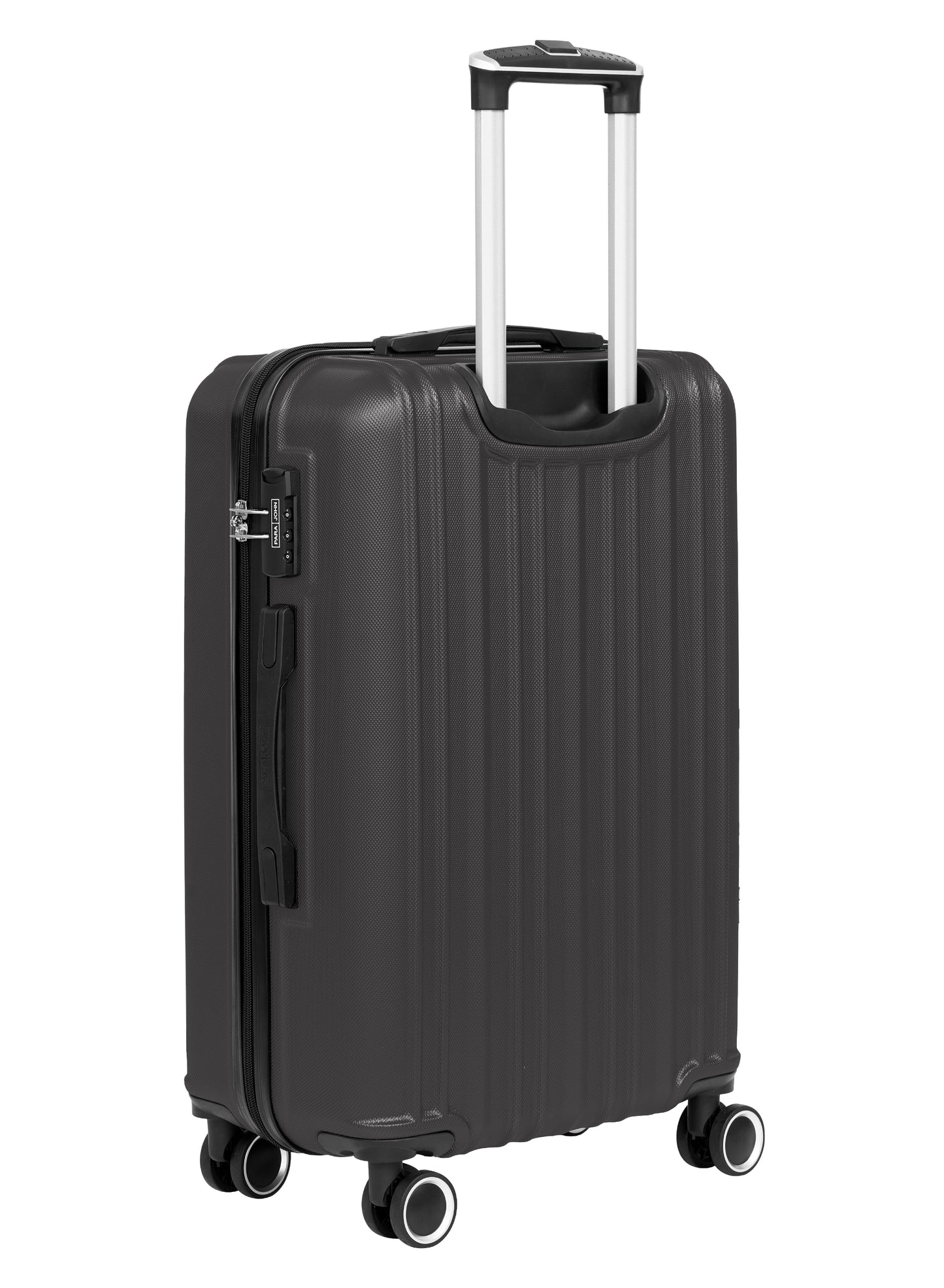 Para John Set of 3 ABS Hard Case Luggage Trolley Bag with 8 Spinner Wheels & Lock – (Small, Medium & Large) PARAJOHN UAE