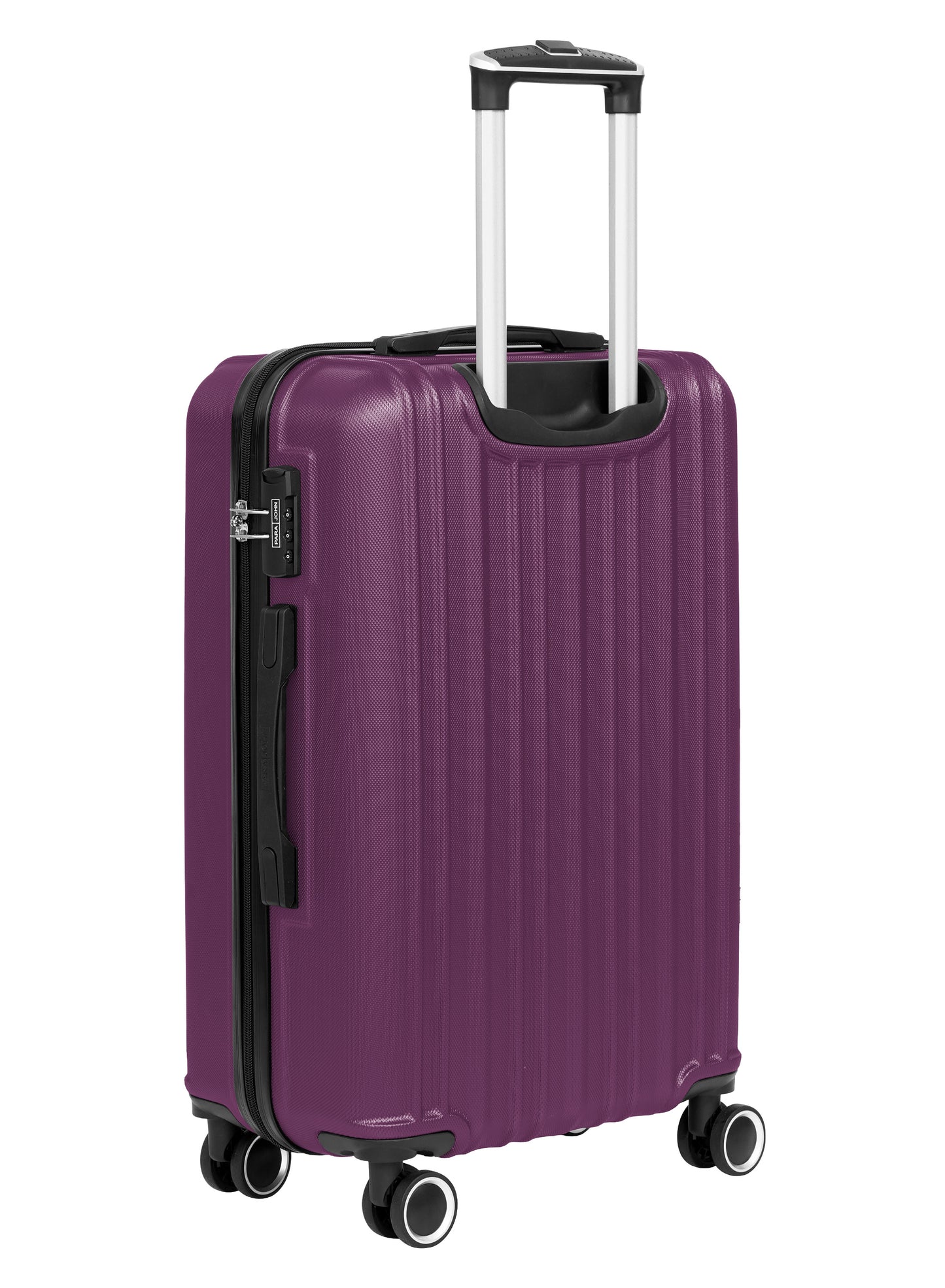 Para John Set of 3 ABS Hard Case Luggage Trolley Bag with 8 Spinner Wheels & Lock – (Small, Medium & Large) PARAJOHN UAE