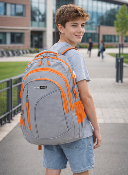 Parajohn School Backpack — Durable Everyday Carry | Multi-Compartment Polyester Design PARAJOHN SAUDI ARABIA