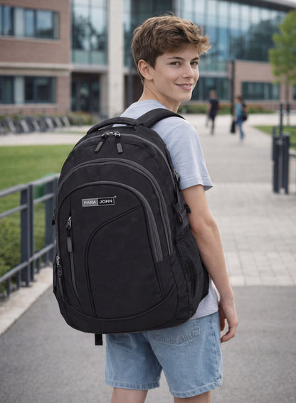 Parajohn School Backpack — Durable Everyday Carry | Multi-Compartment Polyester Design PARAJOHN SAUDI ARABIA