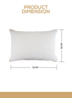 Premium Luxury Quality Soft Cotton Sleeping Bed Pillow with Micro Fiber Filling PARAJOHN SAUDI ARABIA